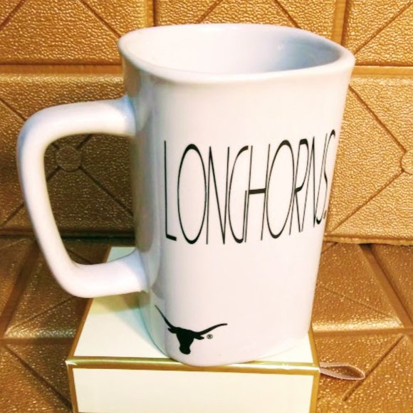 TEXAS LONGHORNS MUGS*UNIVERSITY OF TEXAS*COLLEGIATE LICENSED*CERAMIC - Picture 2 of 8